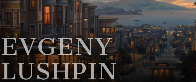  Evgeny Lushpin 风景插画
